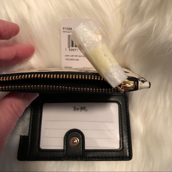 ♥️Authentic Coach Snap Card Case - Picture 5 of 7
